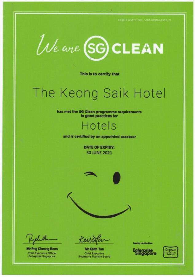 The Keong Saik Hotel Singapore Bagian luar foto